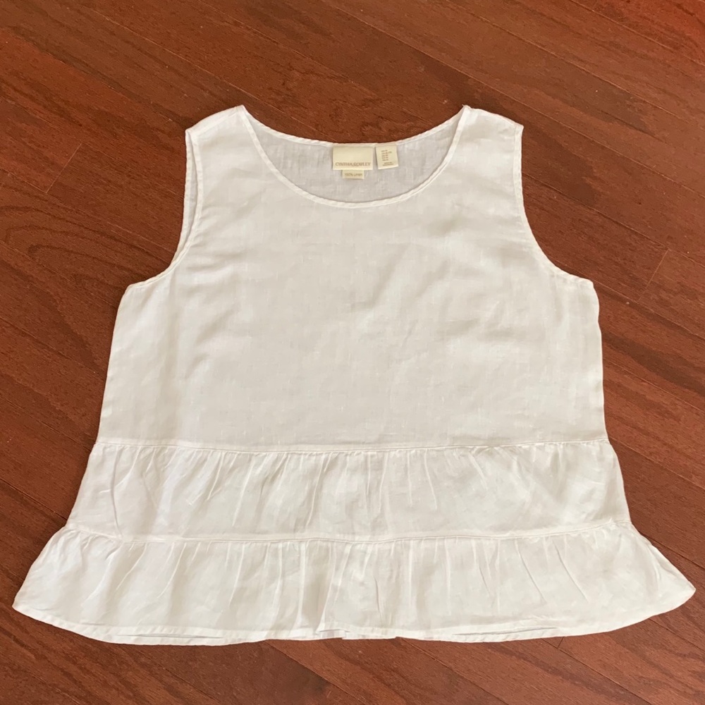 Cynthia Rowell XL Tank Linen